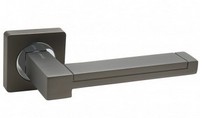 Дверные ручки Trodos AL-02-873 SN/CP GF графит